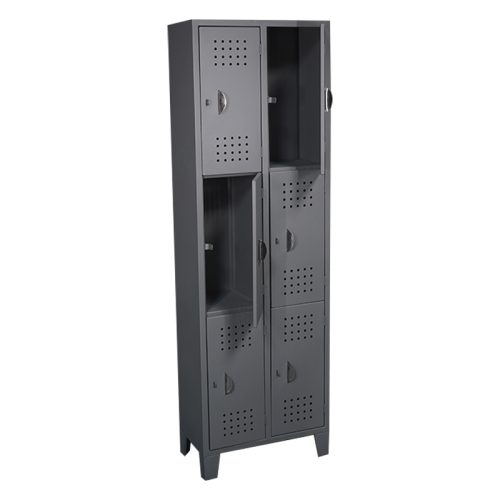 Locker de 6 puestos 3 x 2 (4)